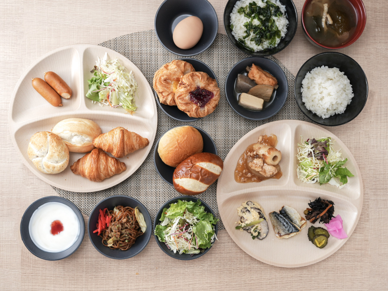 スーパーホテル御殿場２号館の身体がよろこぶ無料朝食ビュッフェ