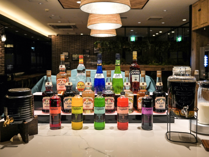 天然温泉 氷川の湯 スーパーホテルPremierさいたま・大宮駅東口の自分好みにたのしめる無料ウェルカムバー