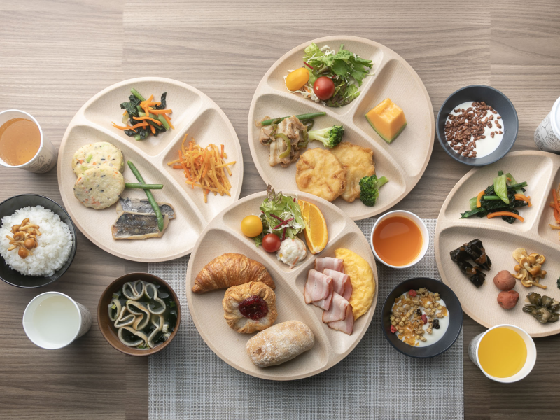 埼玉・本庄天然温泉の身体がよろこぶ無料朝食ビュッフェ