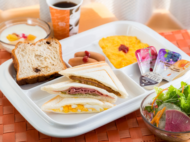 スーパーホテル松阪の身体がよろこぶ無料朝食ビュッフェ