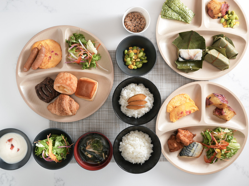 スーパーホテル奈良・新大宮駅前の身体がよろこぶ無料朝食ビュッフェ