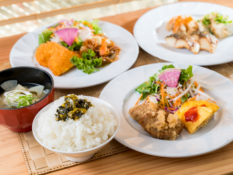 スーパーホテル宮崎天然温泉の身体がよろこぶ無料朝食ビュッフェ