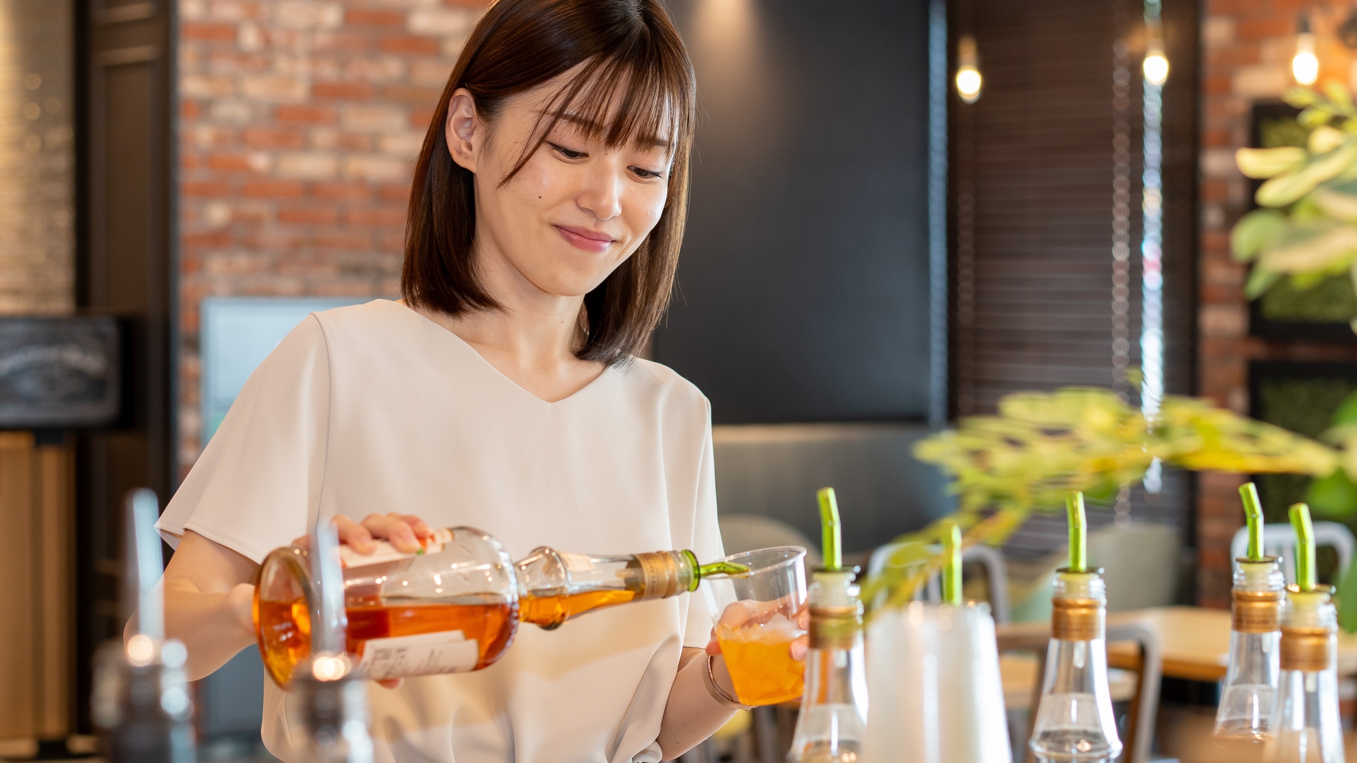 スーパーホテル四日市・国道1号沿の自分好みにたのしめる無料ウェルカムバー